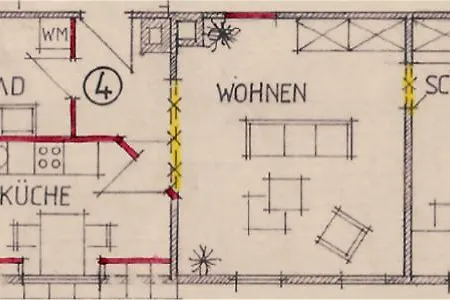 Apartment Mitarbeiterwohnung Nahe Saaleck Kaserne *